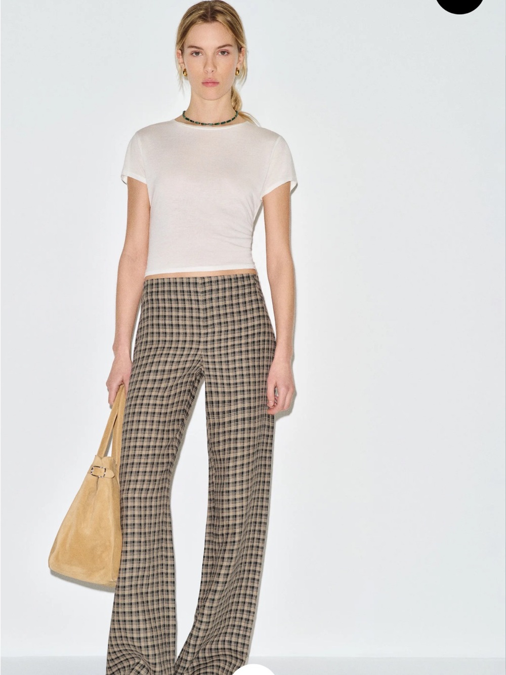 NWT Reformation Vida Linen Low Rise Pants - Picture 4 of 5